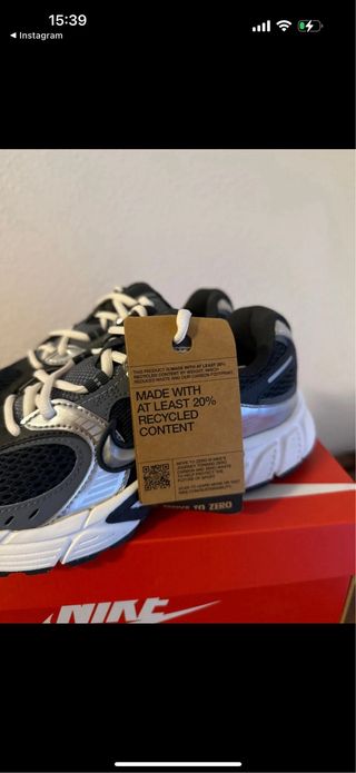 Zapatillas Nike W V5 RNR Talla 38 Negras y Plata