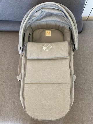 Silla de paseo gemelar gris