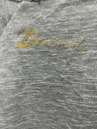 Sudadera Desigual floral gris