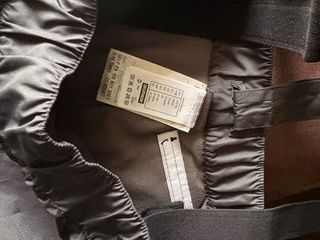 Pantalón de esquí negro con tirantes