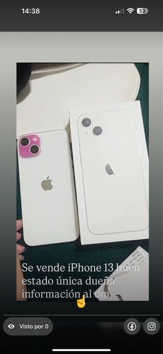 iPhone 13 Bianco in vendita