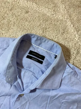 Camisa Massimo Dutti Azul Talla XL
