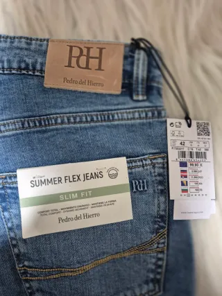 Vaqueros Pedro del Hierro Azules