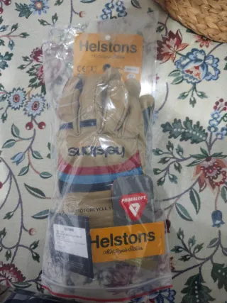 Guantes de invierno Helstons Bora Beige Talla 13