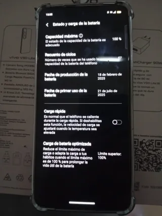 Vivo V50 Lite 5G Dorado