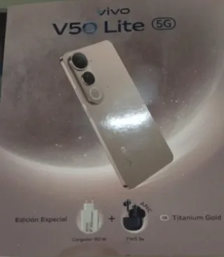 Vivo V50 Lite 5G Dorado