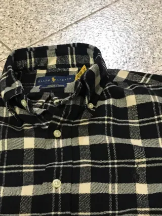 Camicia Flanella Ralph Lauren Uomo Tg. S