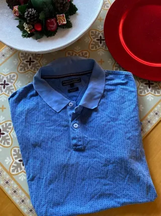 Polo Tommy Hilfiger Azul Marino Talla L