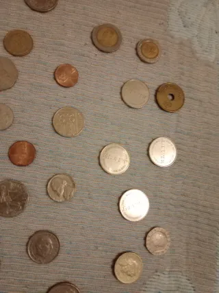 Lote de Monedas Europeas y Americanas