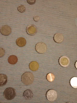 Lote de Monedas Europeas y Americanas