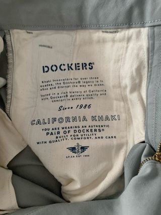 Pantalones Dockers caqui