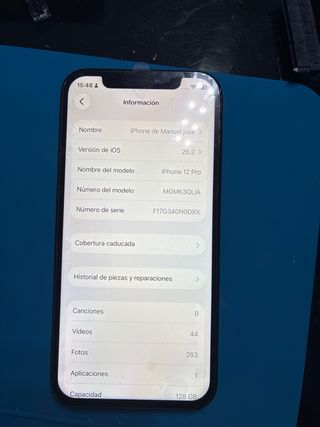 iPhone 12 Pro 128GB Grigio Siderale