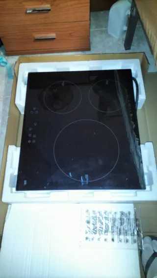 Placa Inducción Candy 3 fuegos