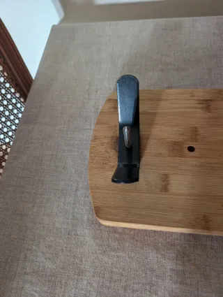 Jamonera profesional bambú