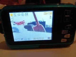 Cámara Acuática Vintage Azul