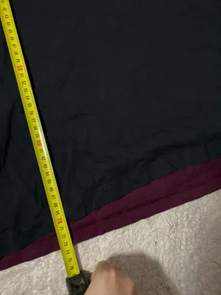 Camiseta Reebok Talla XL Negra y Morada