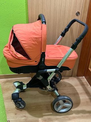 Carrito bebé + capazo homologado coche...