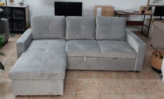 OFERTON DE SOFA CAMA CHAISE LONGUE CON ARCON
