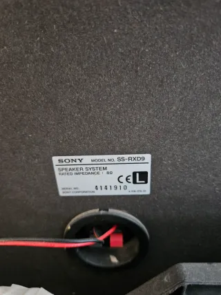 Cadena de música Sony CD Changer