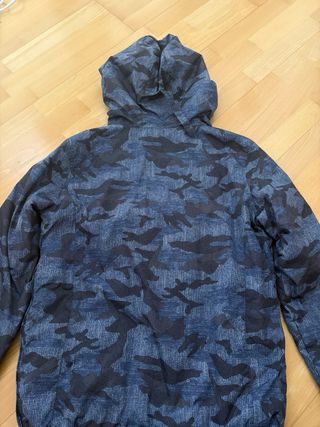 Chaqueta Napapijri Camuflaje Azul (Hombre talla S)