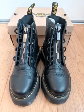 Botas Dr. Martens Talla 38 Cremallera