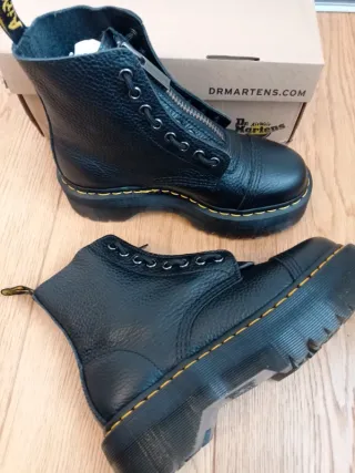 Botas Dr. Martens Talla 38 Cremallera