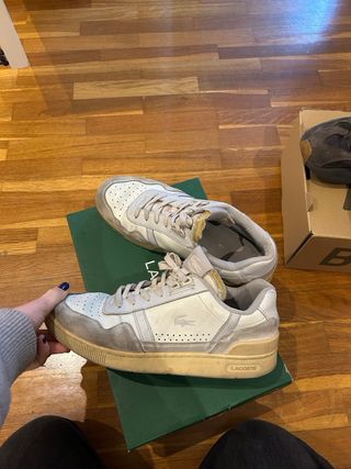 Zapatillas Lacoste blancas