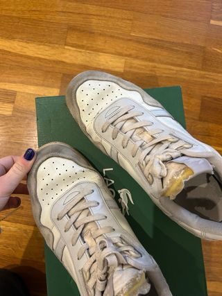 Zapatillas Lacoste blancas