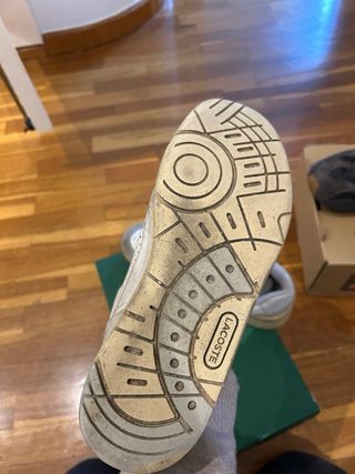 Zapatillas Lacoste blancas