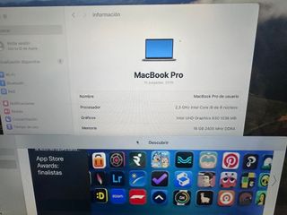 MacBook Pro 15 Core i9 8 núcleos
