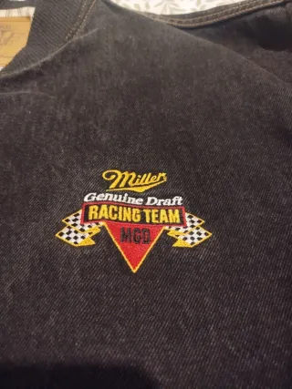 Chaqueta Universitaria Miller Negra y Beige