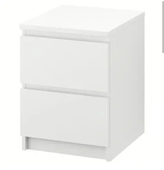 1 Mesita Noche Ikea Blanca 19 Euros cada una