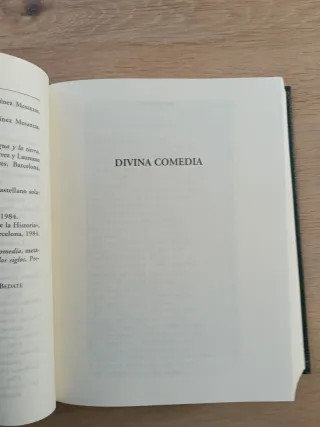 Dante Alighieri.Estudio preliminar. Divina Comédia