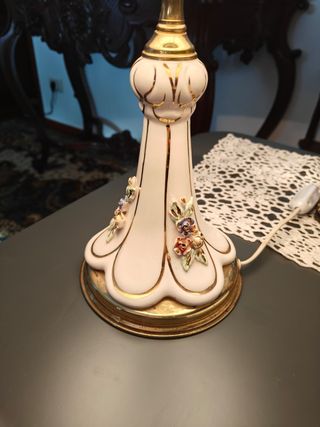 Lámparas de cerámica pintadas a mano