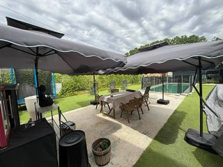 Alquiler espacio con piscina y barbacoa