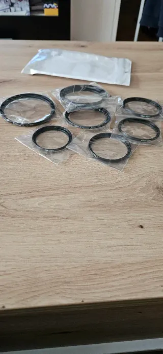 Anillos Adaptador Filtro Objetivo Cámara