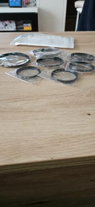 Anillos Adaptador Filtro Objetivo Cámara