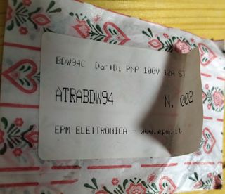 2 x Transistor Darlington BDW94C PNP 100V 12A