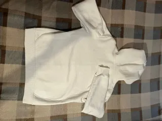 Felpa Ralph Lauren bianca con zip