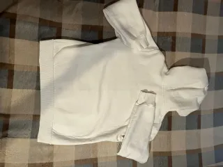 Felpa Ralph Lauren bianca con zip