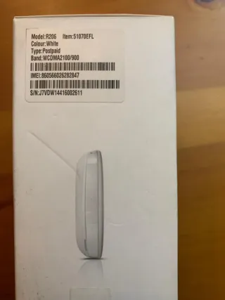 Vodafone Mobile Wi-Fi R206 Portátil