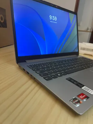 Portátil Lenovo Gris/Plateado