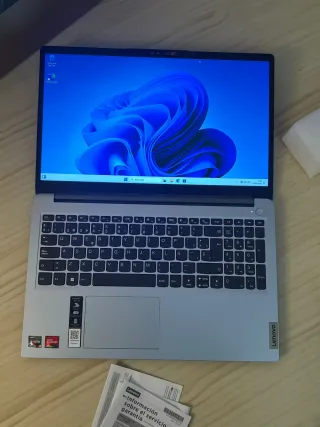 Portátil Lenovo Gris/Plateado