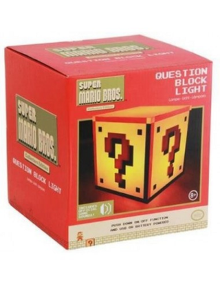 Lámpara Cubo Interrogante Super Mario Bros