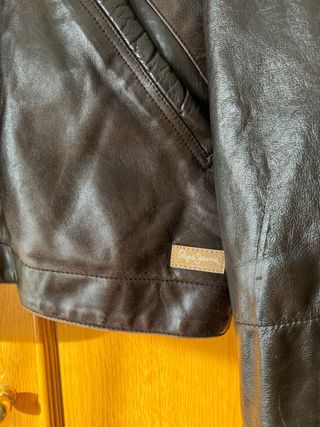 Chaqueta de piel Pepe Jeans