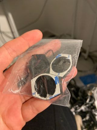 3 CopriFotocamera Adesivi Neri