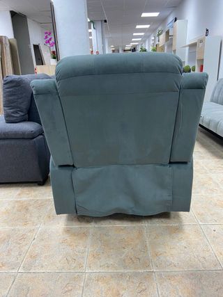Sillón de 1 Plaza Reclinable Gris Nuevo