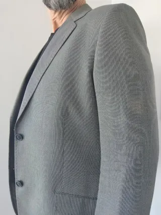 Americana Caramelo Gris Talla 56