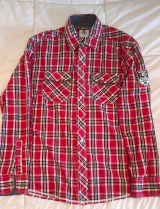 Camisa John Tucker cuadros M/L