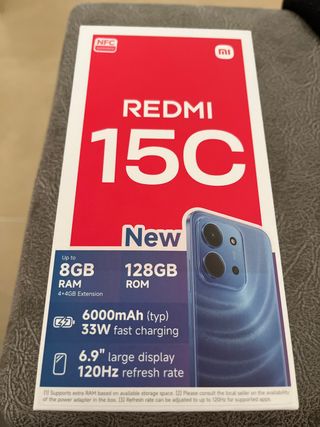 Xiaomi Redmi 15C 128GB Verde Menta